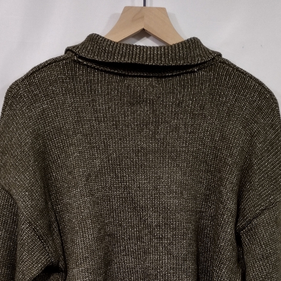 Altar'd State Cropped Sweater Women's M Green Boho Retro 90s Y2K Streetwear - Picture 6 of 9